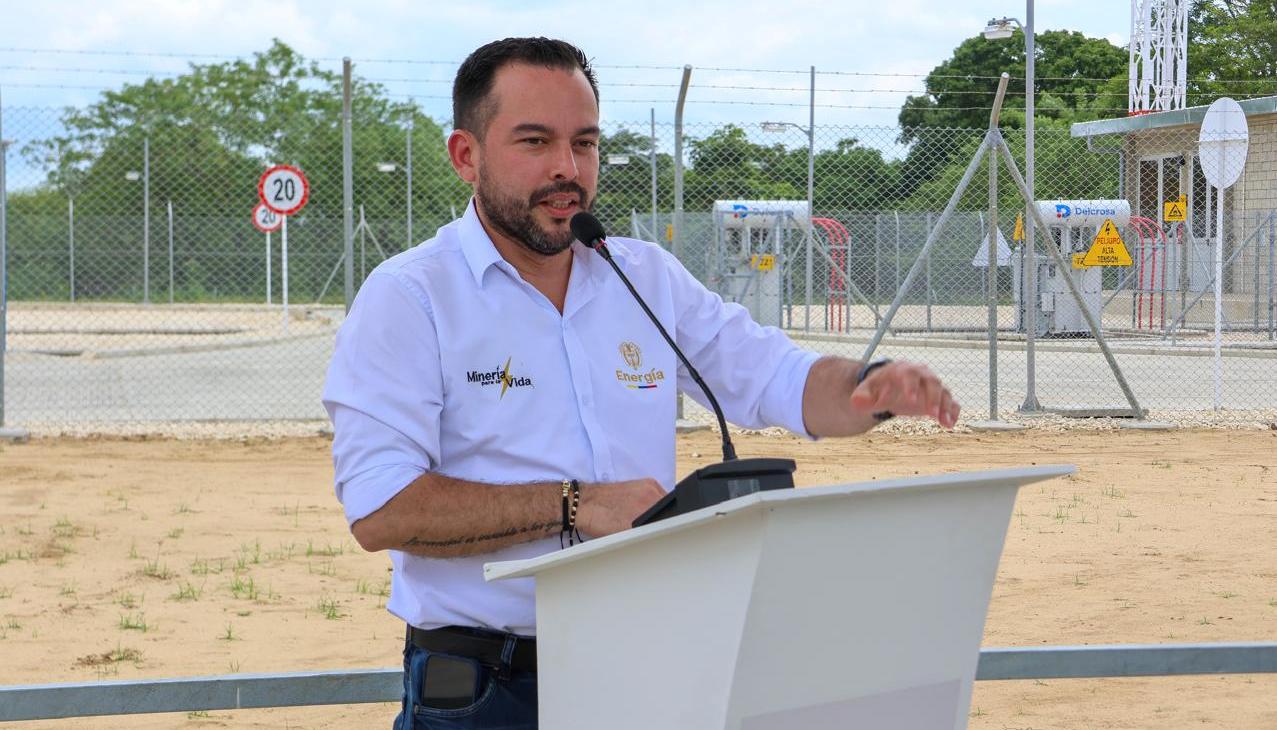 Edwin Palma, ministro de Minas y Energía. 