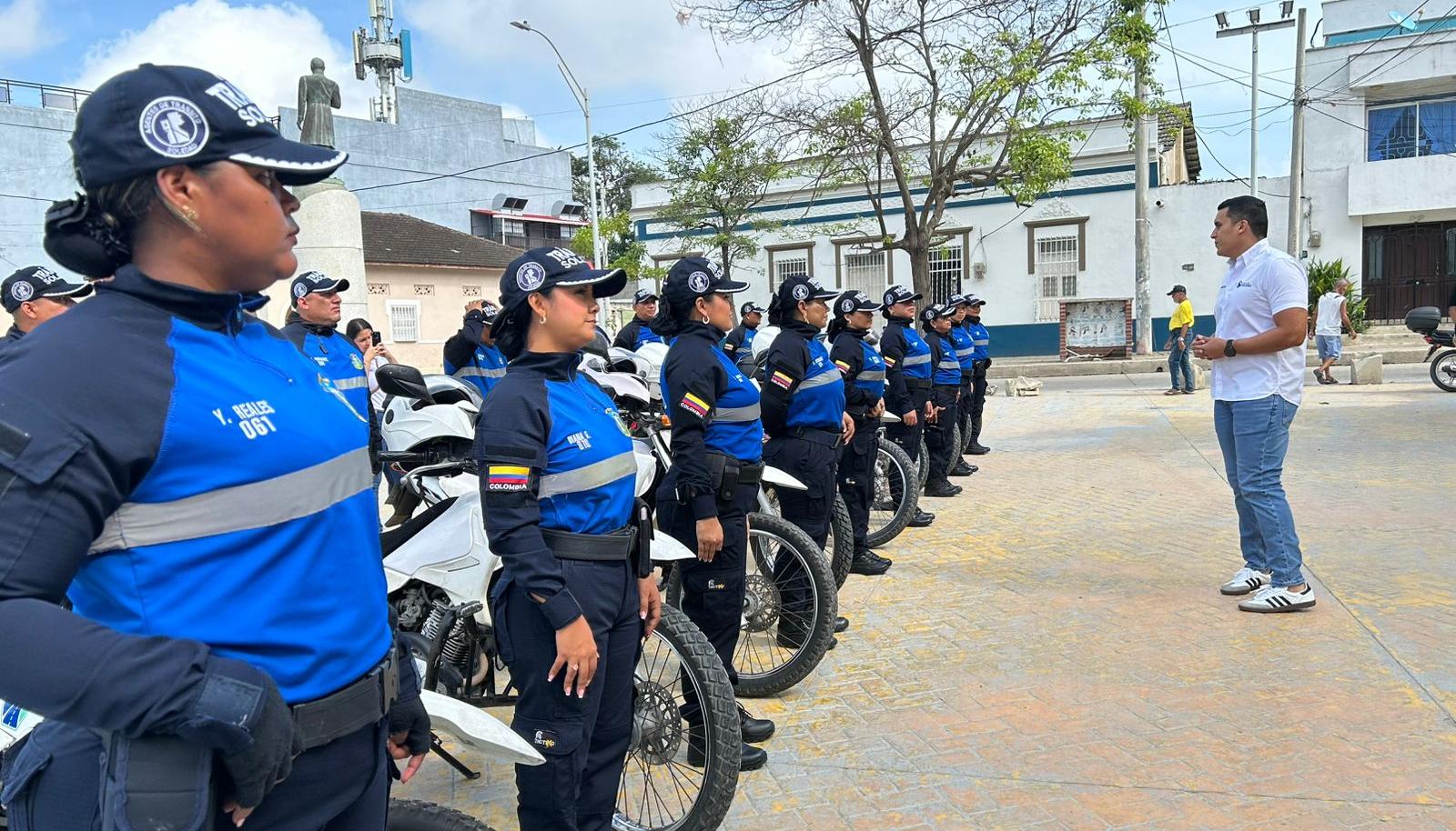 Mujeres agentes de tránsito en Soledad. 