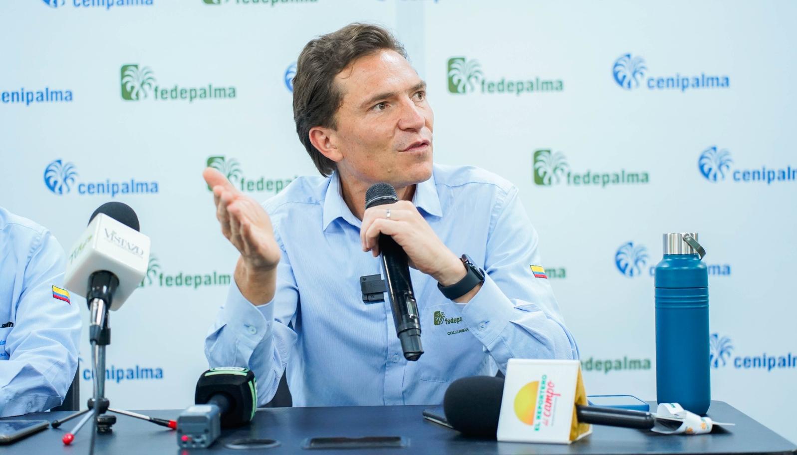 Nicolás Pérez Marulanda, presidente Ejecutivo de Fedepalma.