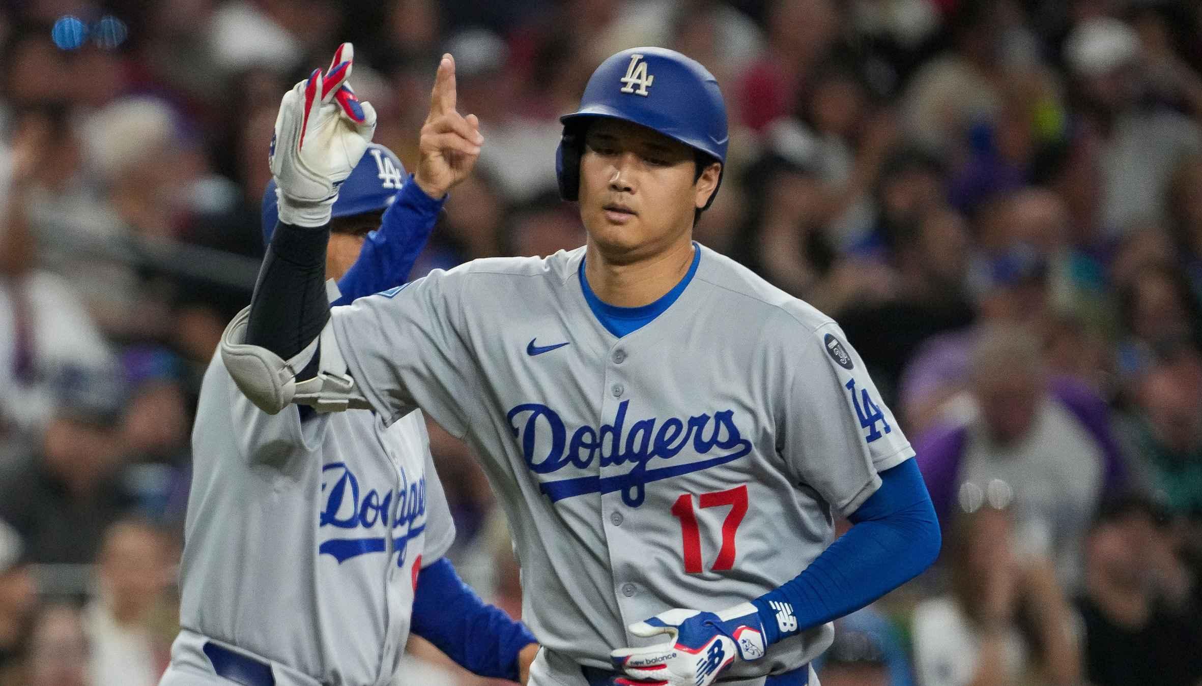 Shohei Ohtani le bateó a Nabil Crismatt su jonrón 54 de la temporada. 