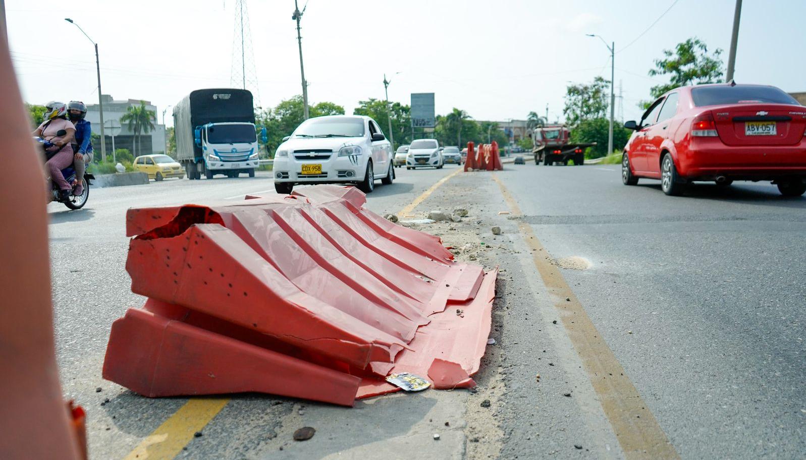 Puente Simón Bolívar, en Soledad.