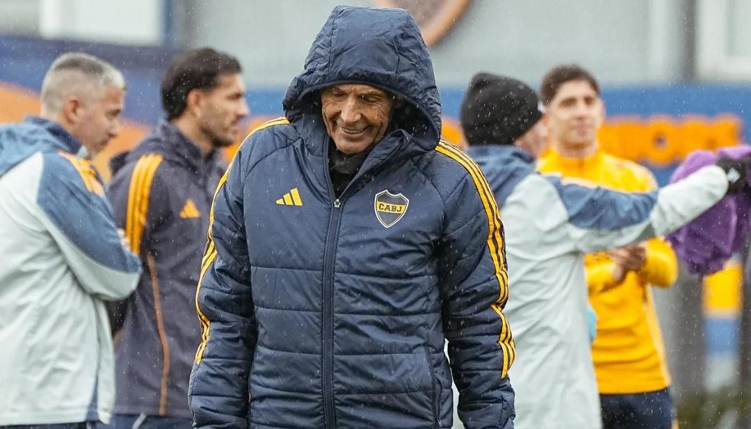 Miguel Ángel Russo, director técnico de Boca Juniors. 