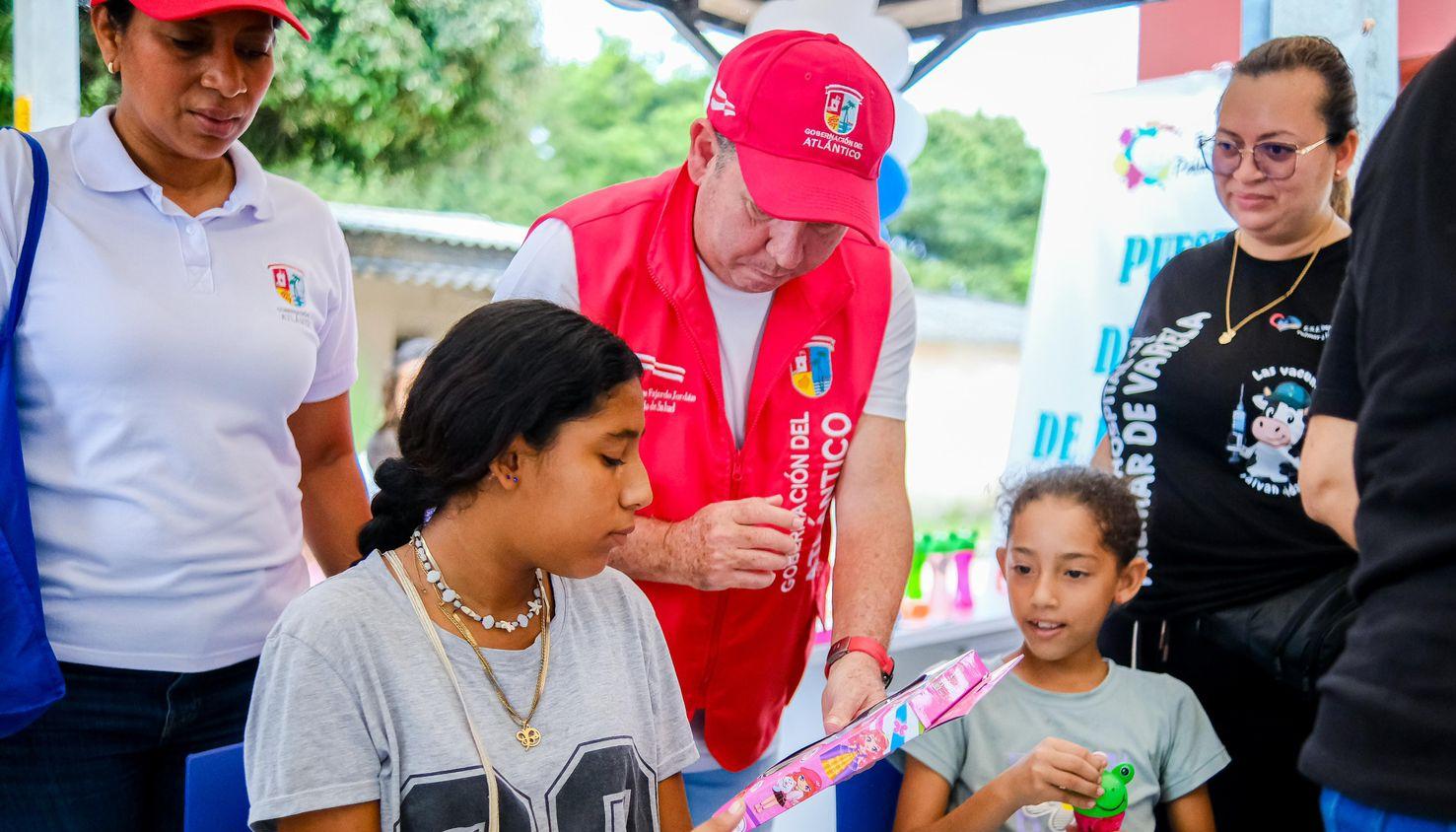 Jornada de vacunación en el Atlántico. 
