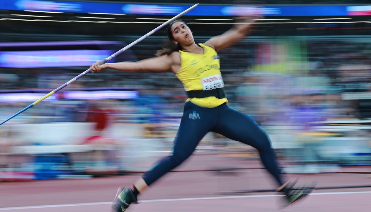 La atlanticense Valentina Barrios impuso una marca de 59,14 metros. 