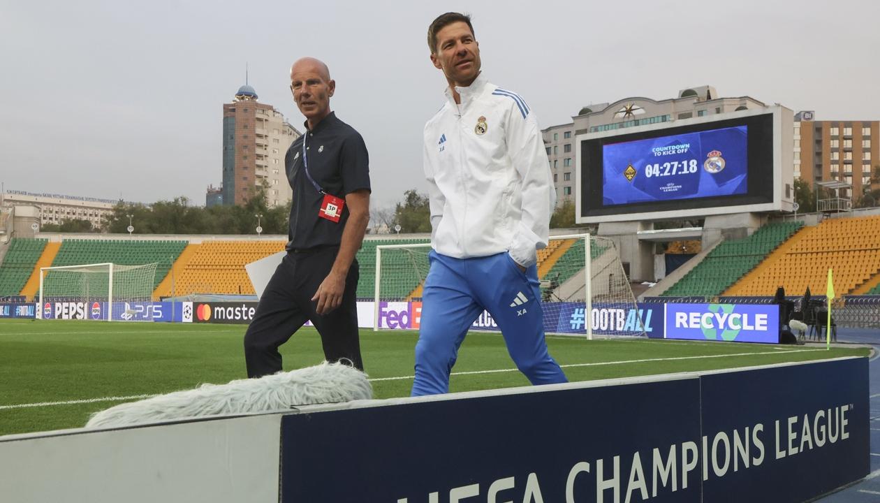 Xabi Alonso, entrenador del Real Madrid.