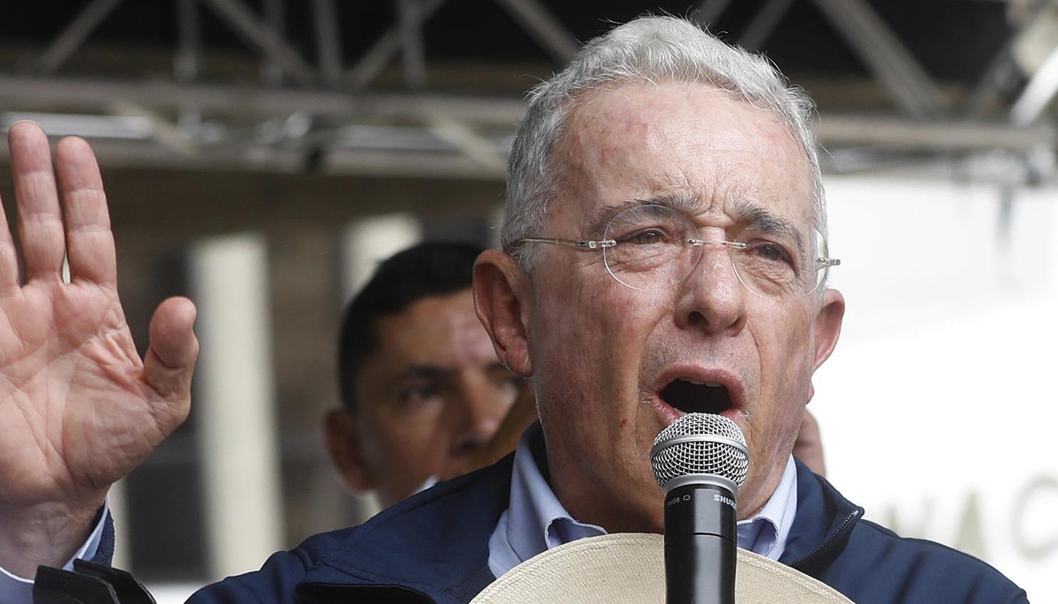 El expresidente Álvaro Uribe.