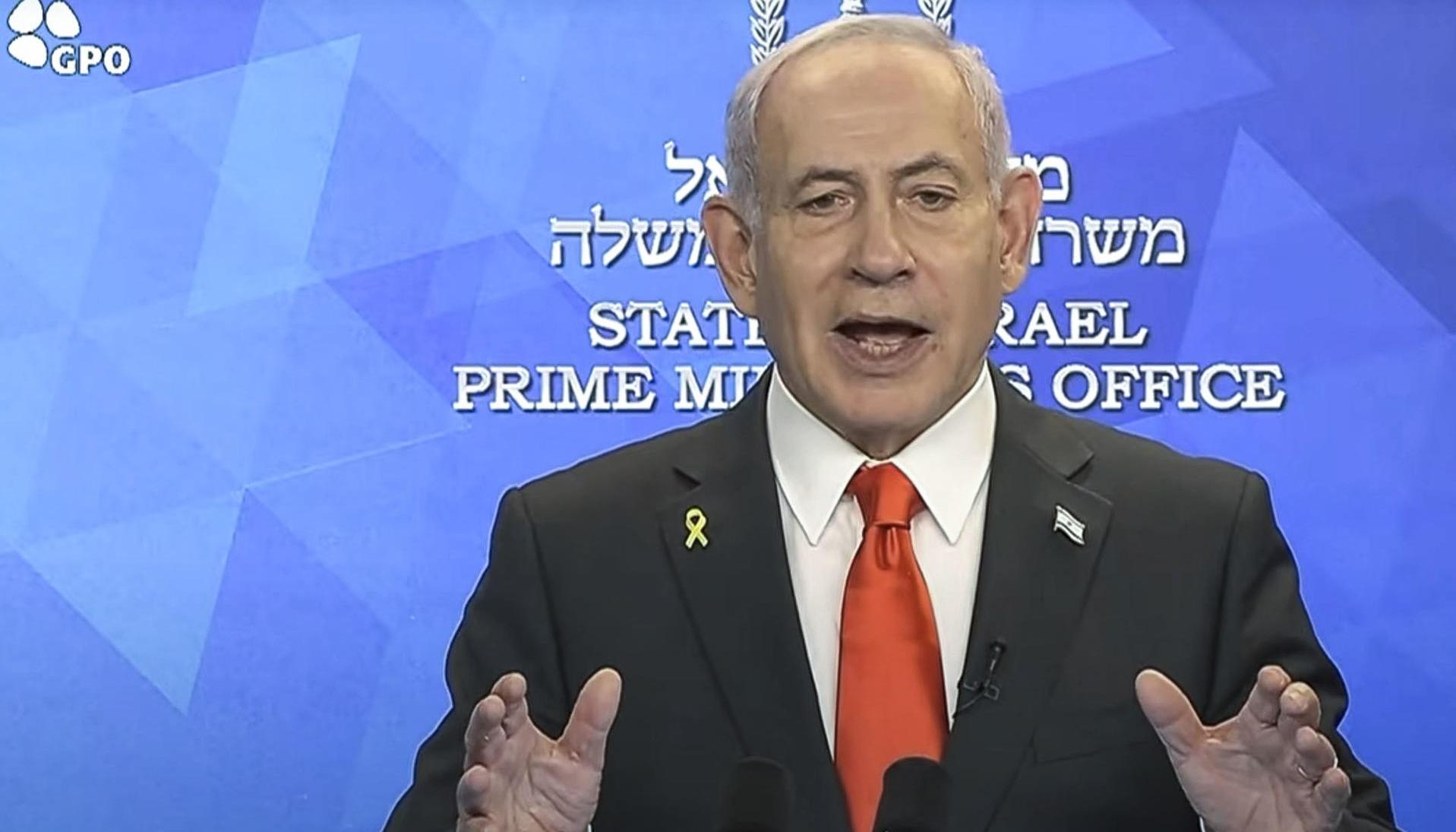 Benjamín Netanyahu, primer ministro israelí.