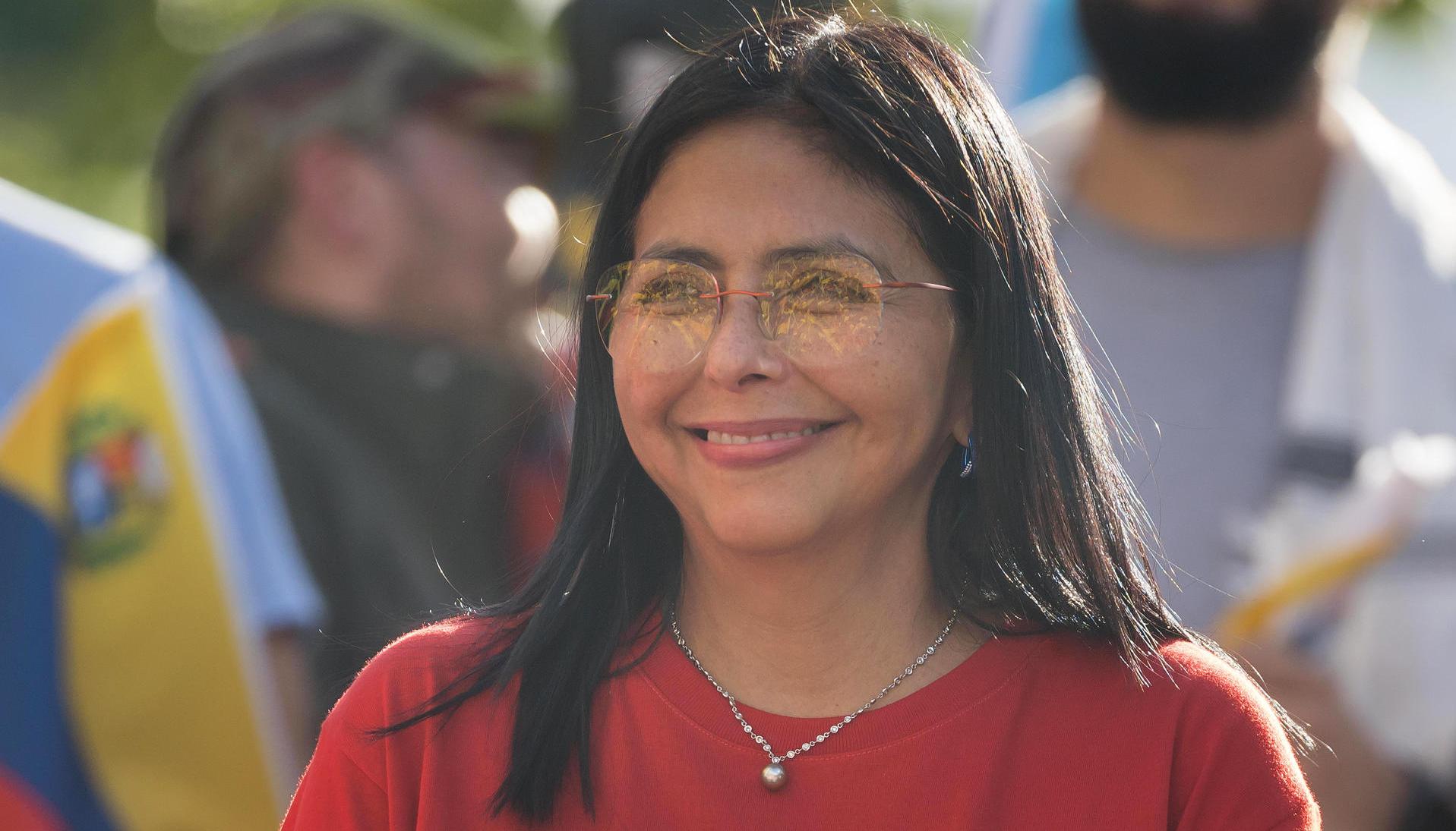 Vicepresidenta ejecutiva de Venezuela, Delcy Rodríguez.