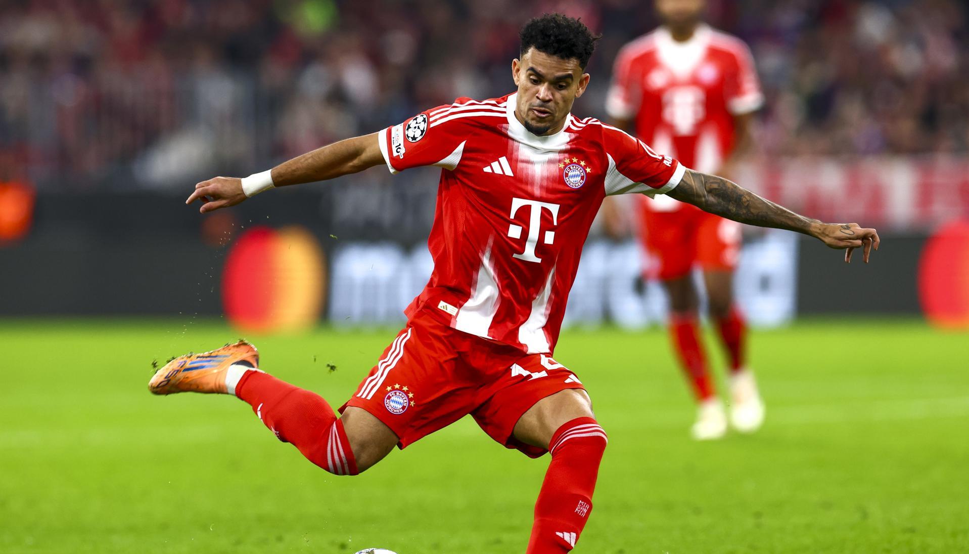 Luis Díaz, jugador del Bayern Múnich.