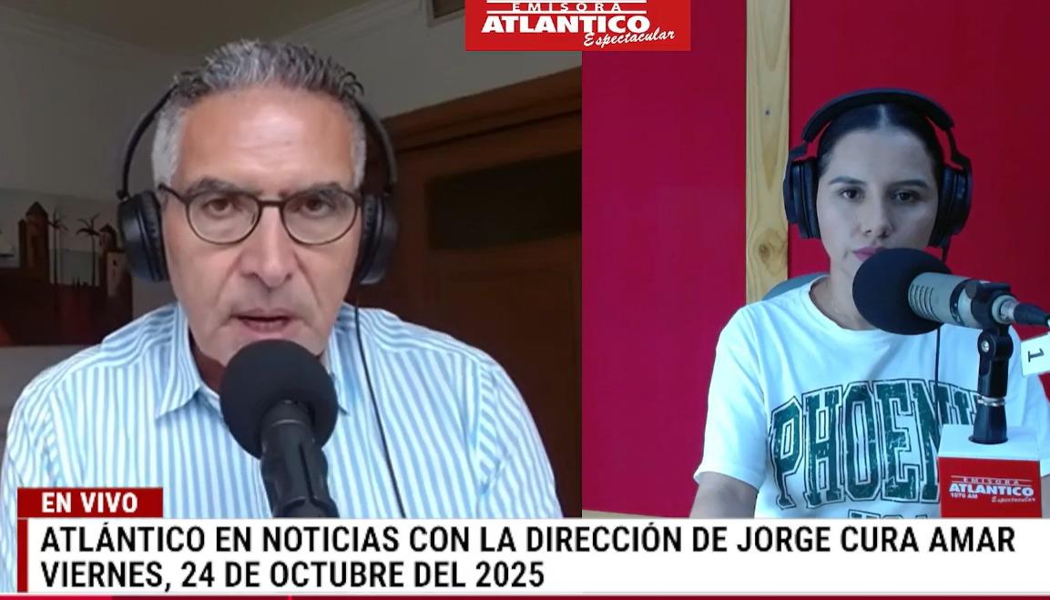 Transmisión de Atlántico en Noticias.
