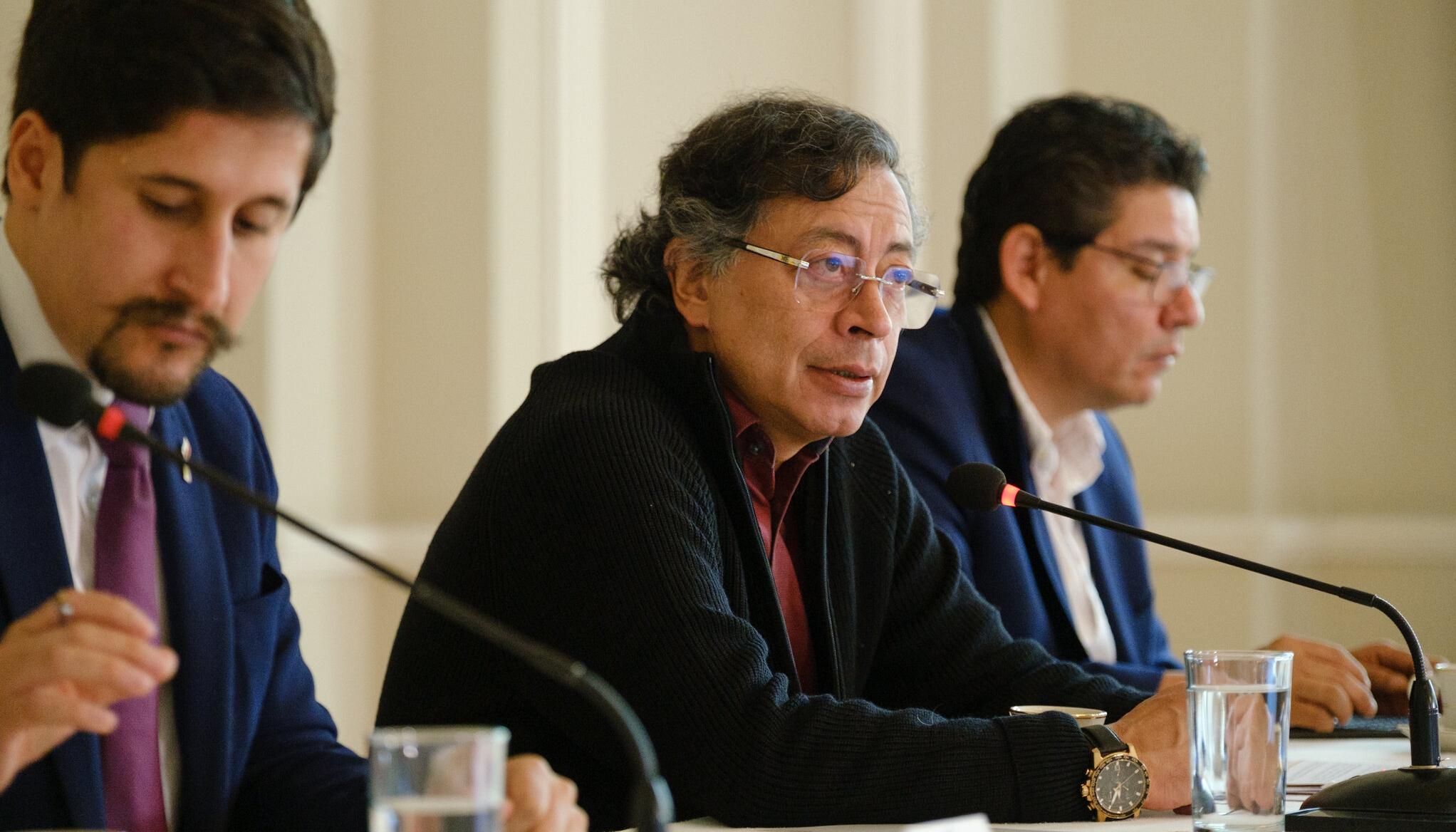 El Presidente Gustavo Petro.