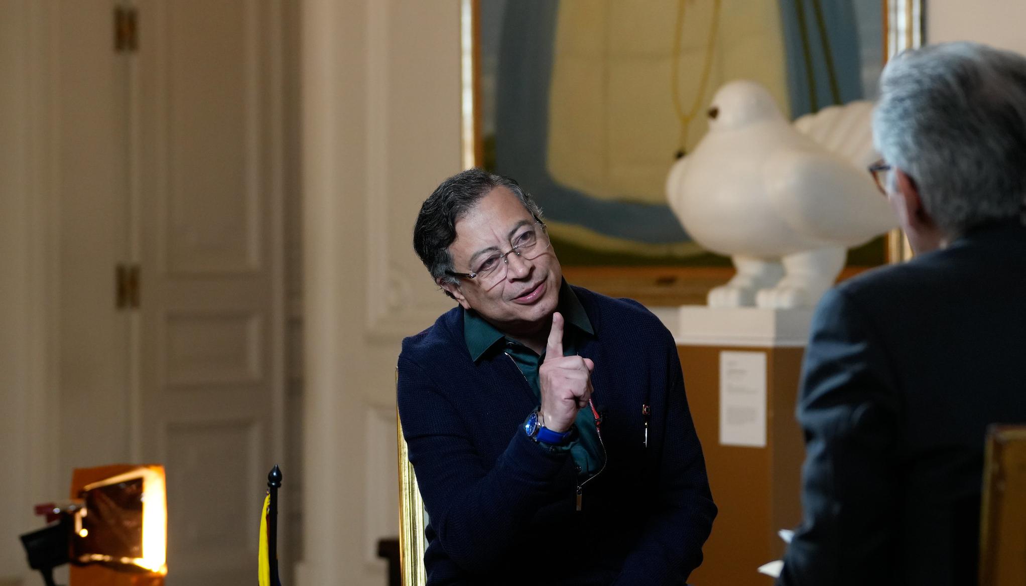 El Presidente Gustavo Petro.