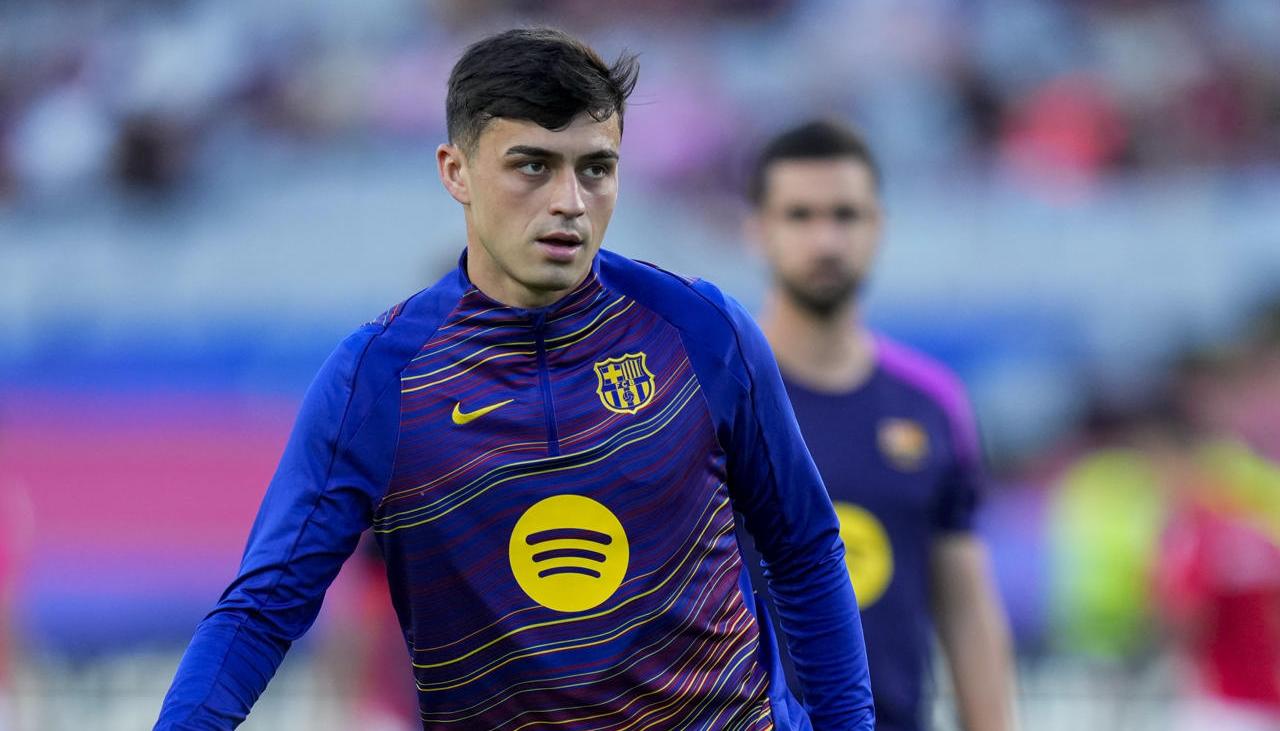 Pedri González, mediocampista del Barcelona.