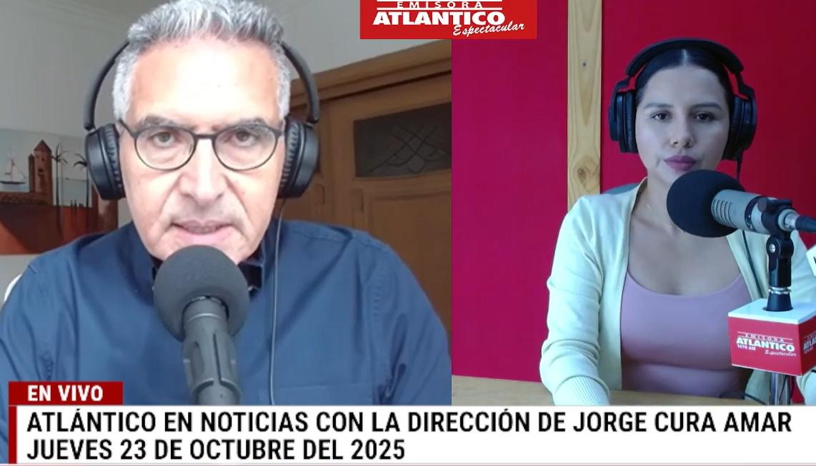 Transmisión de Atlántico en Noticias.