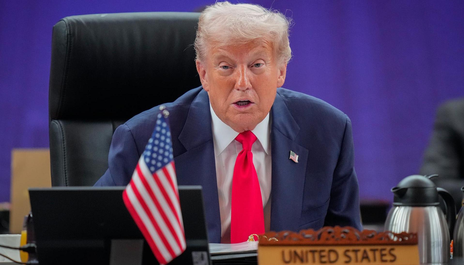 Donald Trump, Presidente de Estados Unidos.