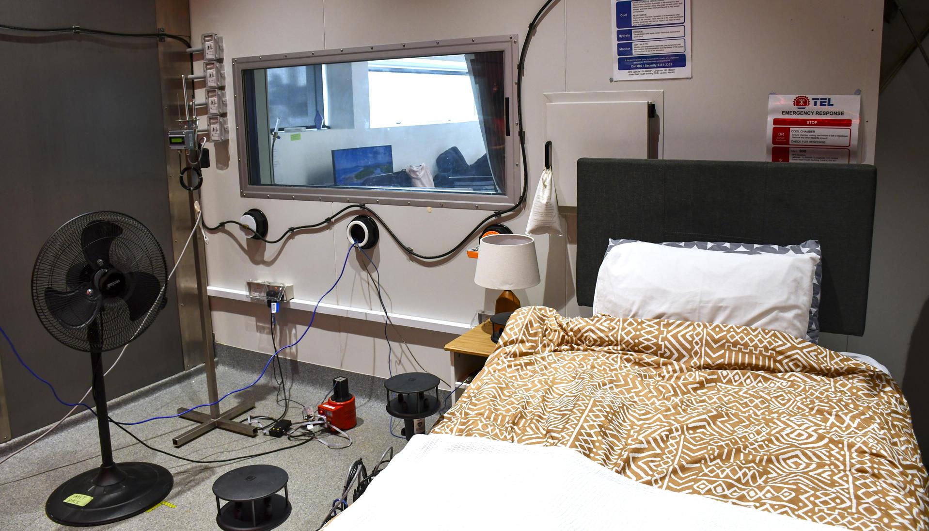 Cámara climática en Australia.