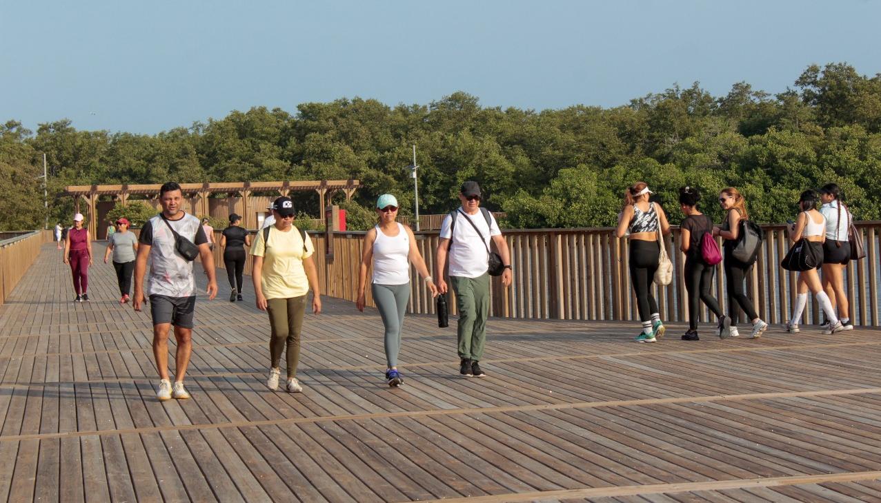 Ecoparque Ciénaga de Mallorquín es uno de los atractivos. 