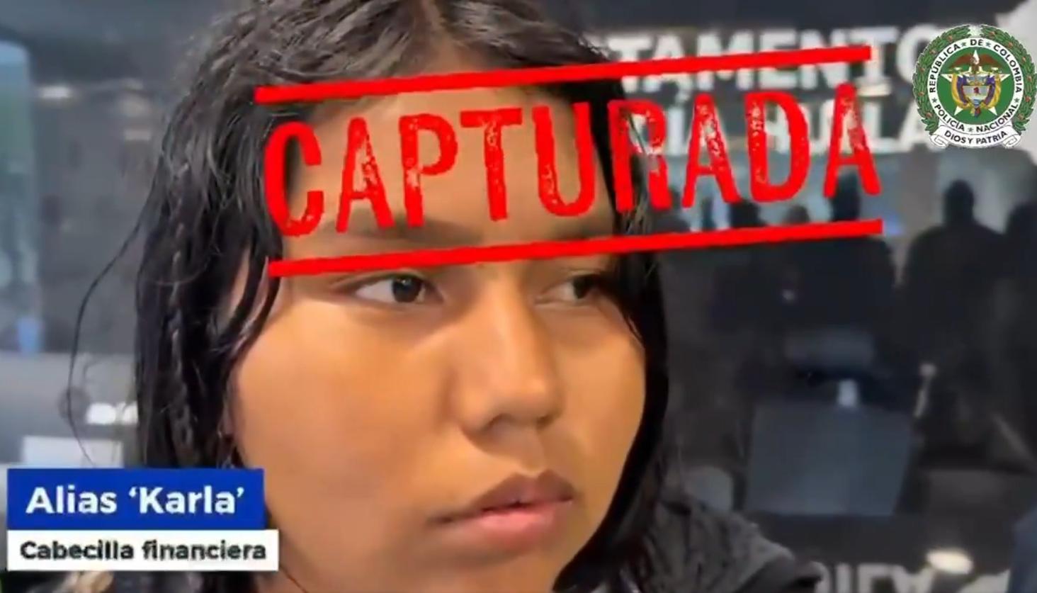 Alias ‘Karla’, capturada. 