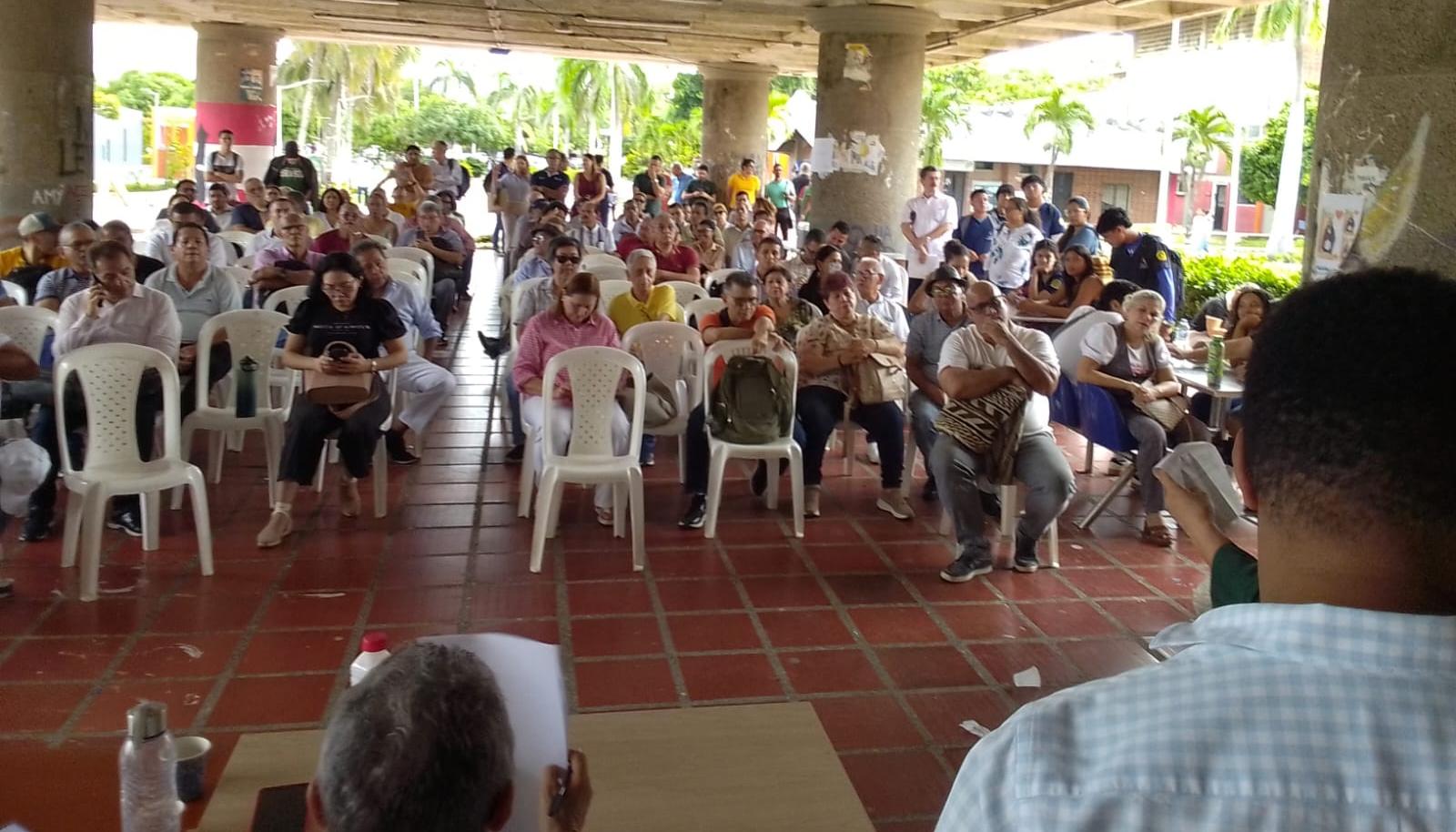 Asambleas estudiantiles y de profesores de la Universidad del Atlántico