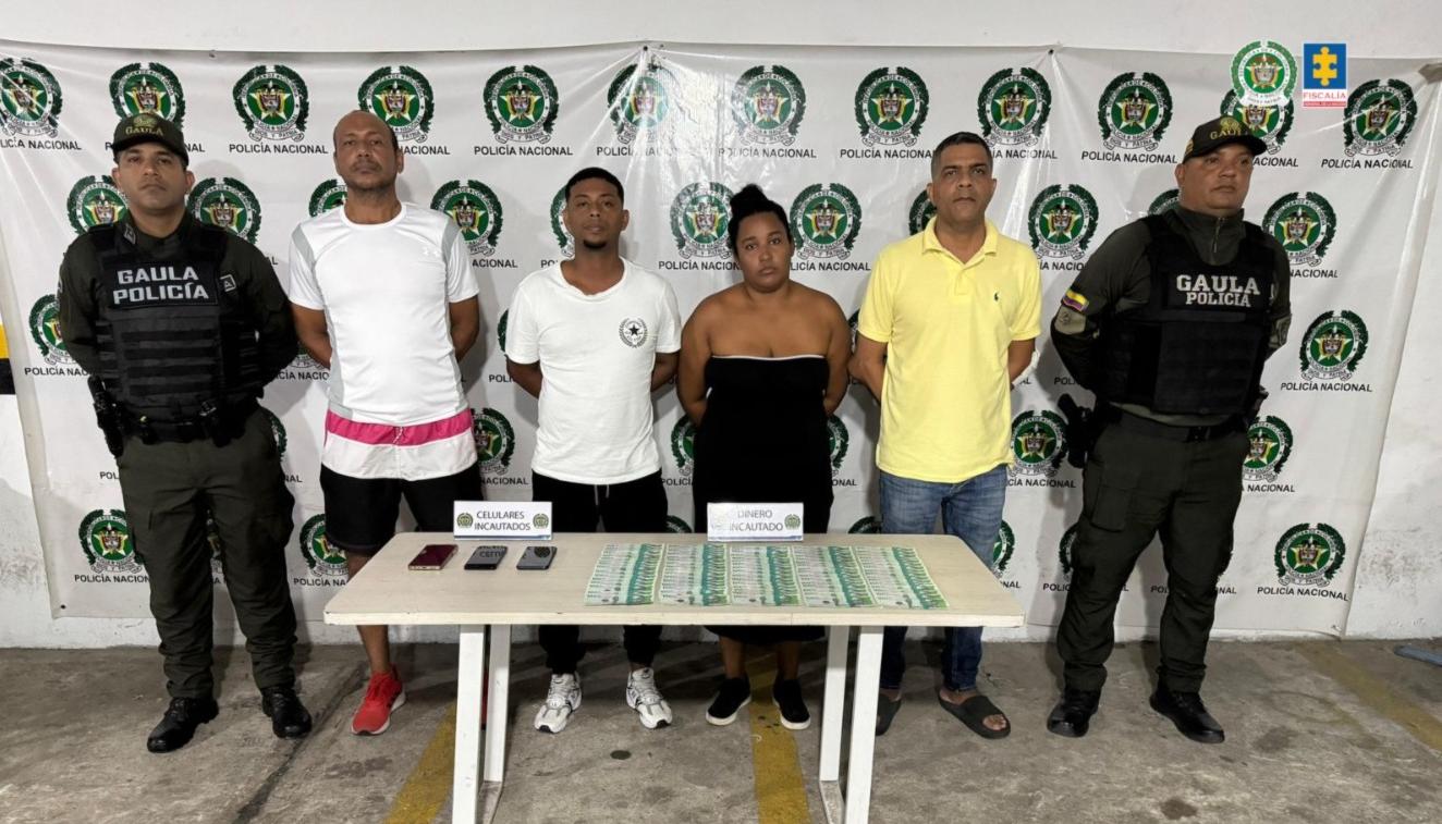  Jacob Torrenegra, Julio Francisco Cogollo Cabezas, Daniel David Díaz Vizcaino y Shirley Johanna Vizcaino Cantillo. 