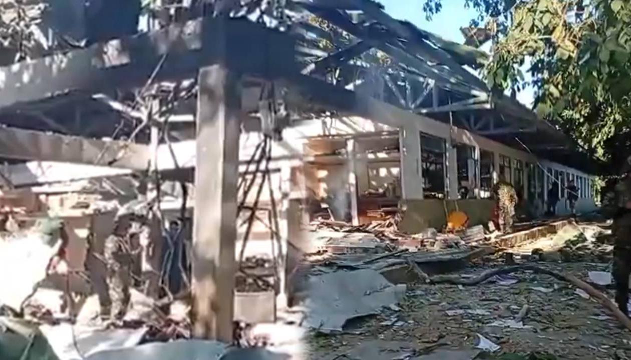 Atentado a base militar en Puerto Jordán, Arauca.