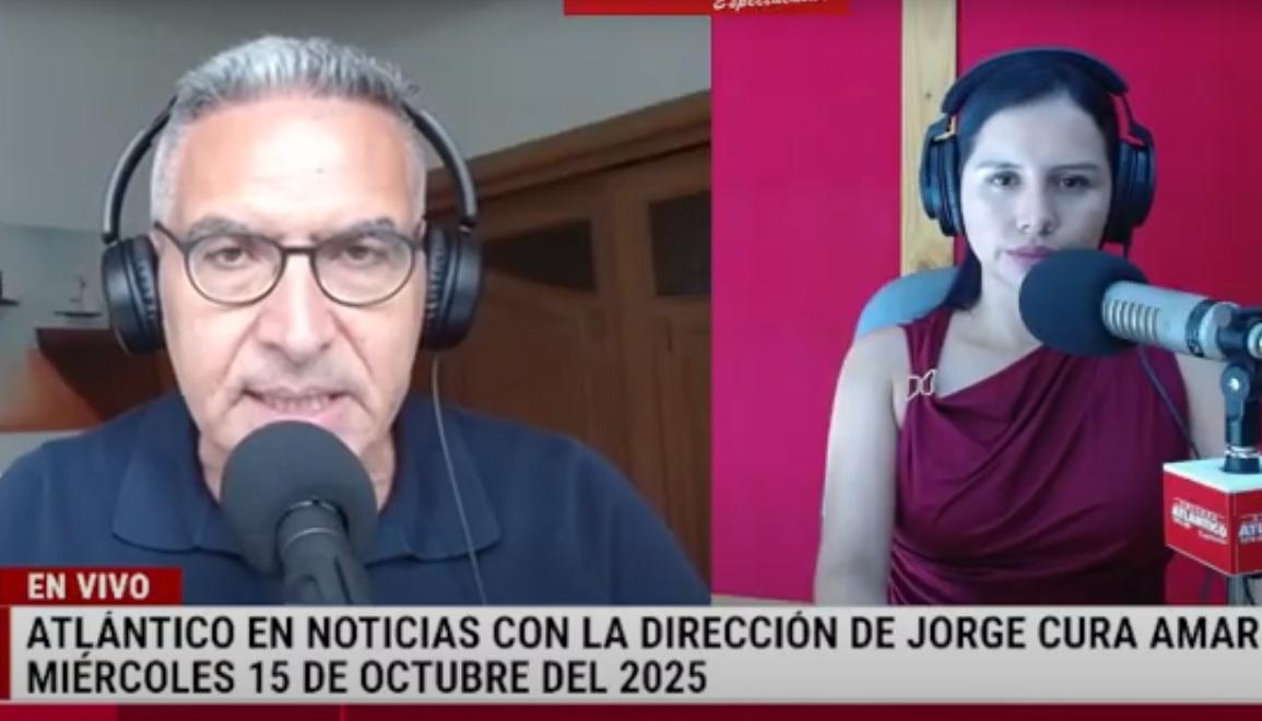 Transmisión de Atlántico en Noticias.