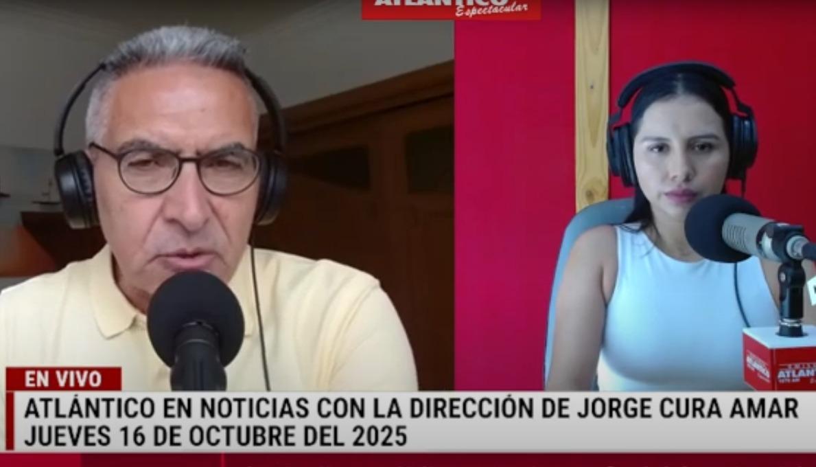Transmisión de Atlántico en Noticias.