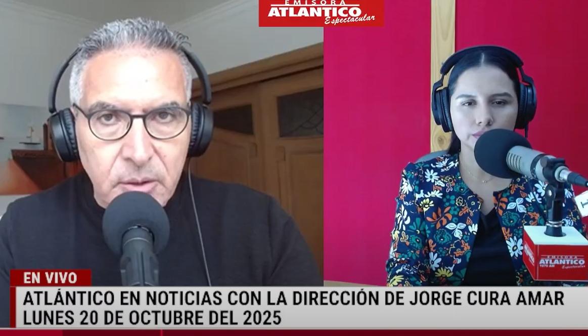 Transmisión de Atlántico en Noticias.