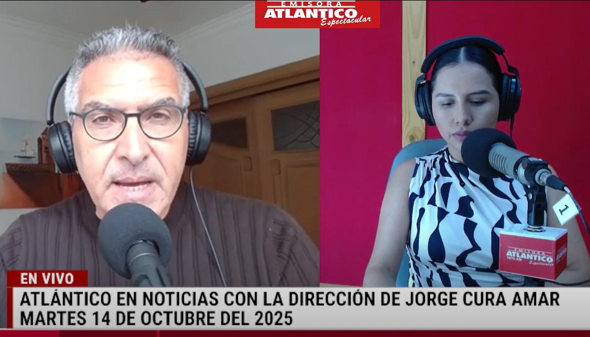 Transmisión de Atlántico en Noticias.