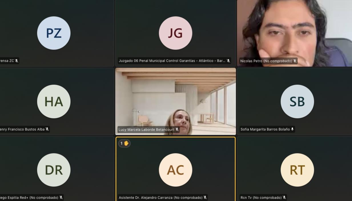 Aspecto de la vista pública de este miércoles y que fue aplazada. 