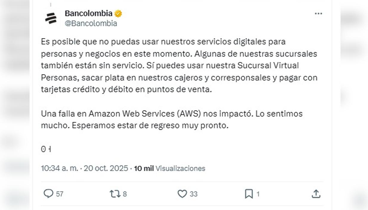 Informe de Bancolombia.