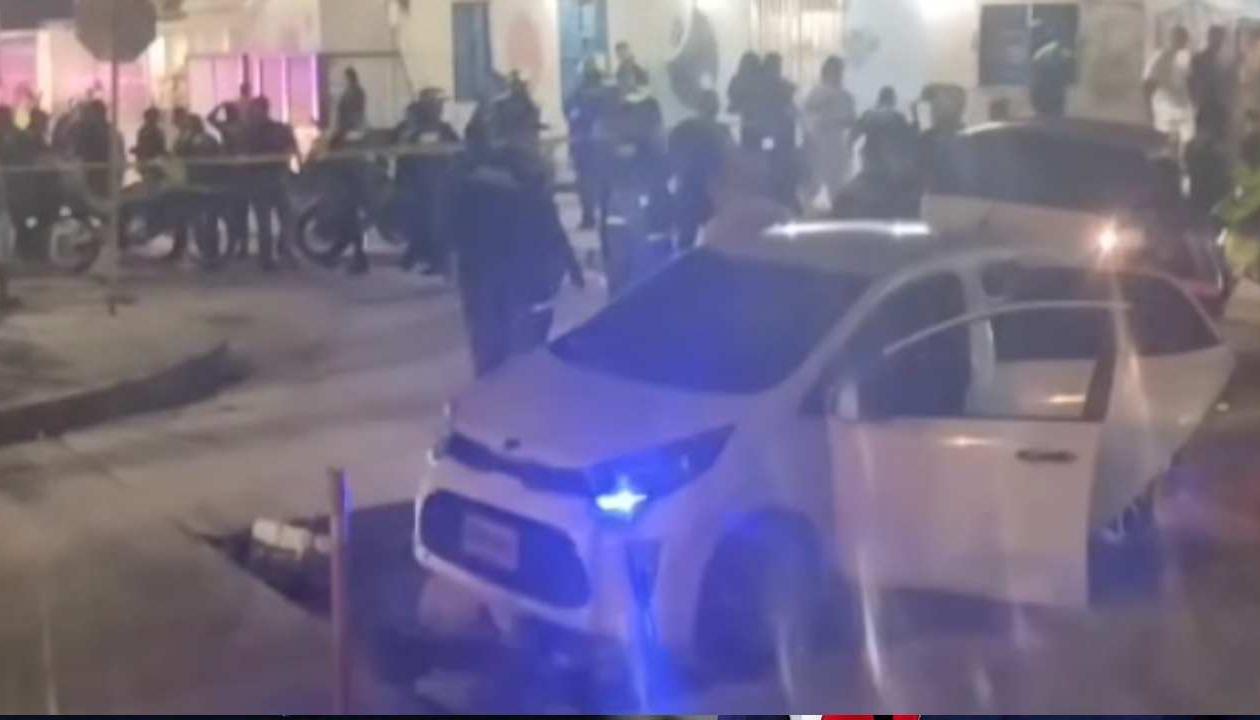 Atentado en el barrio Carrizal.