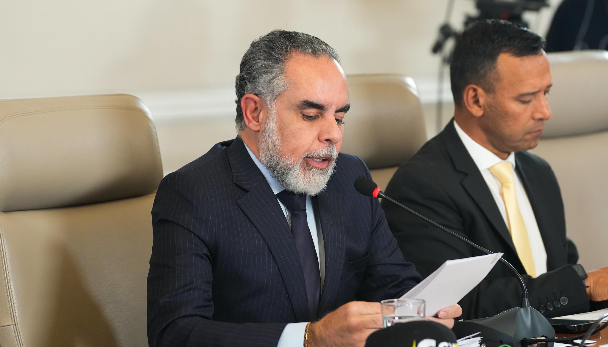 El ministro del Interior, Armando Benedetti.