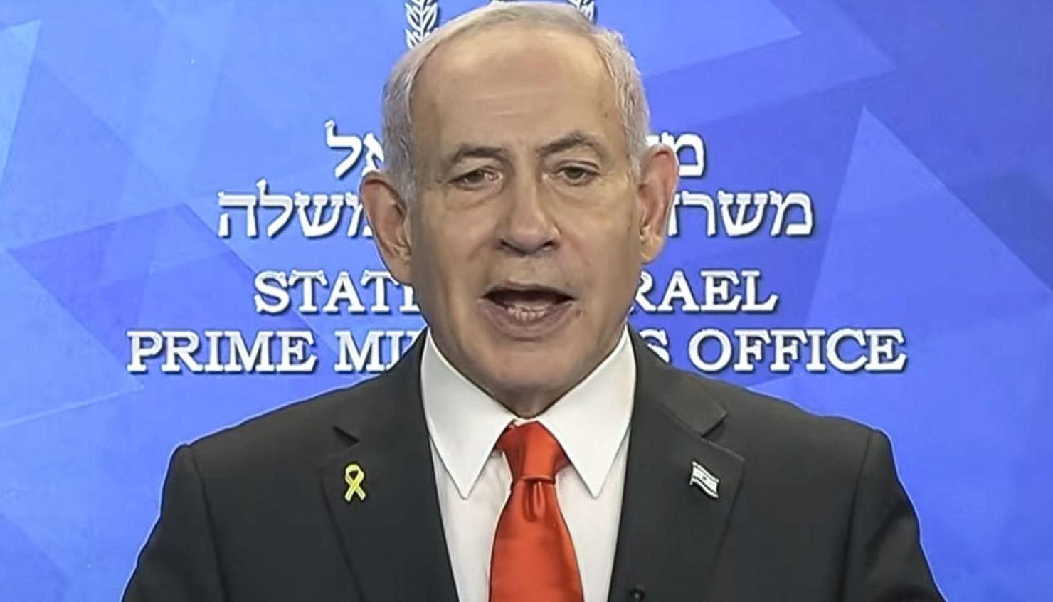 Benjamín Netanyahu, primer ministro israelí.