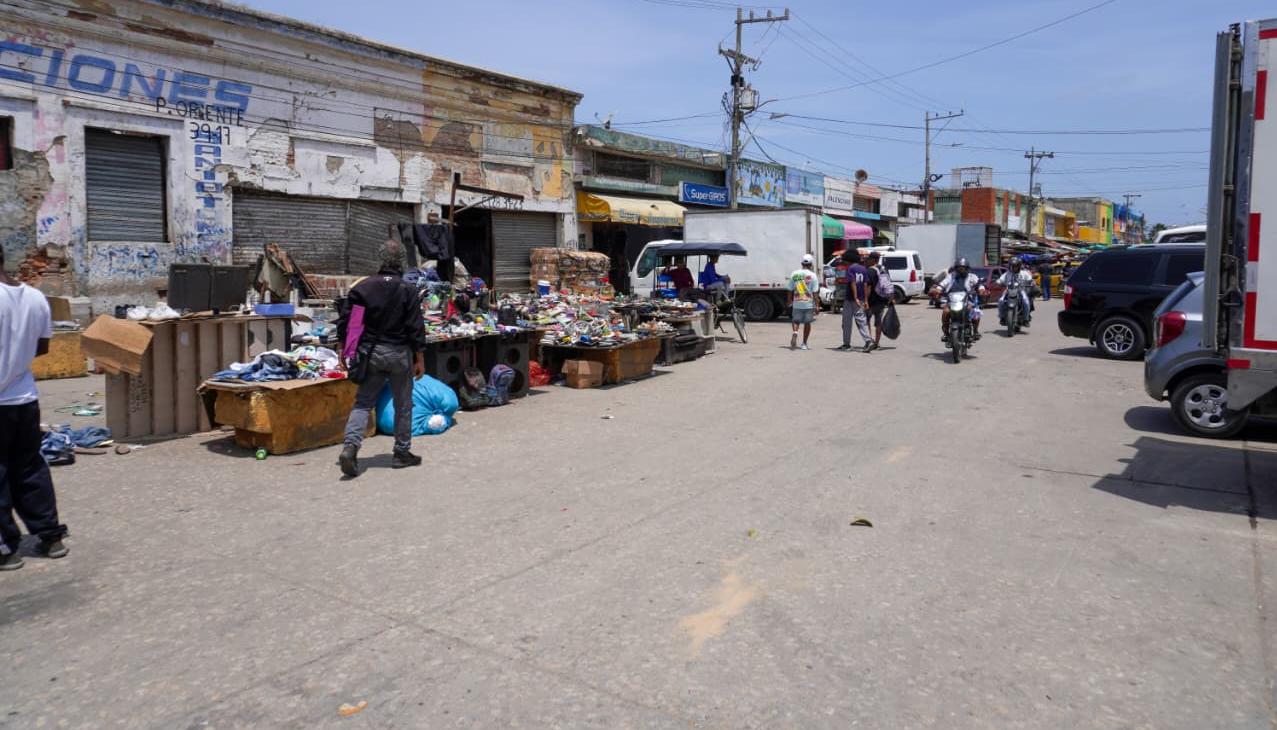 Sector de El Boliche, en el centro de Barranquilla.