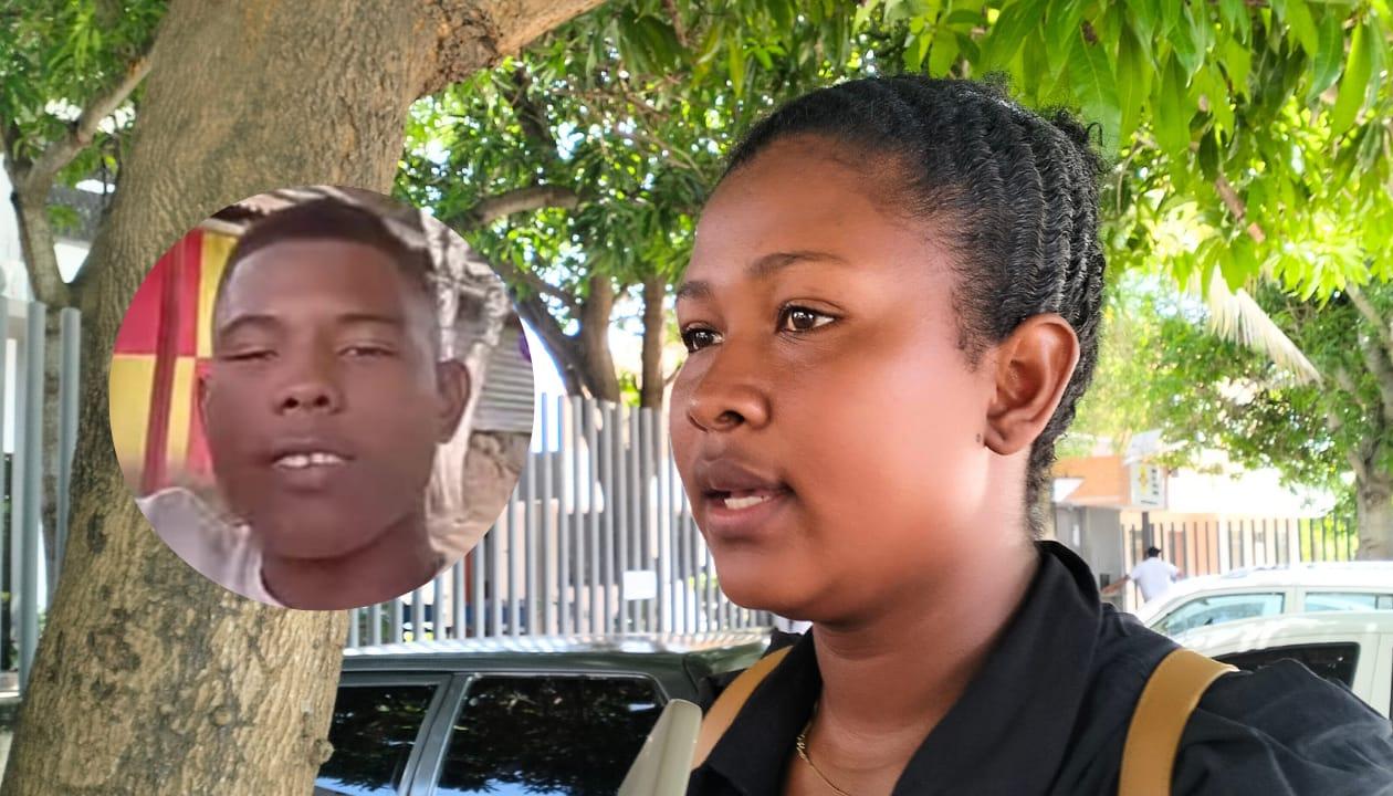 Brainer José Marrugo y su hermana Luisa Fernanda Marrugo.