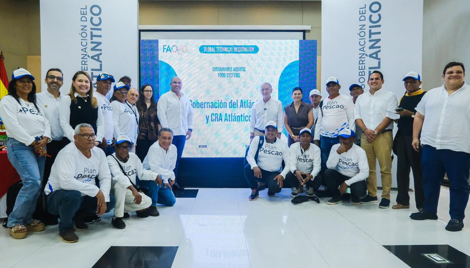 Reconocimiento de la FAO a 'Plan + Pescao' en Atlántico. 