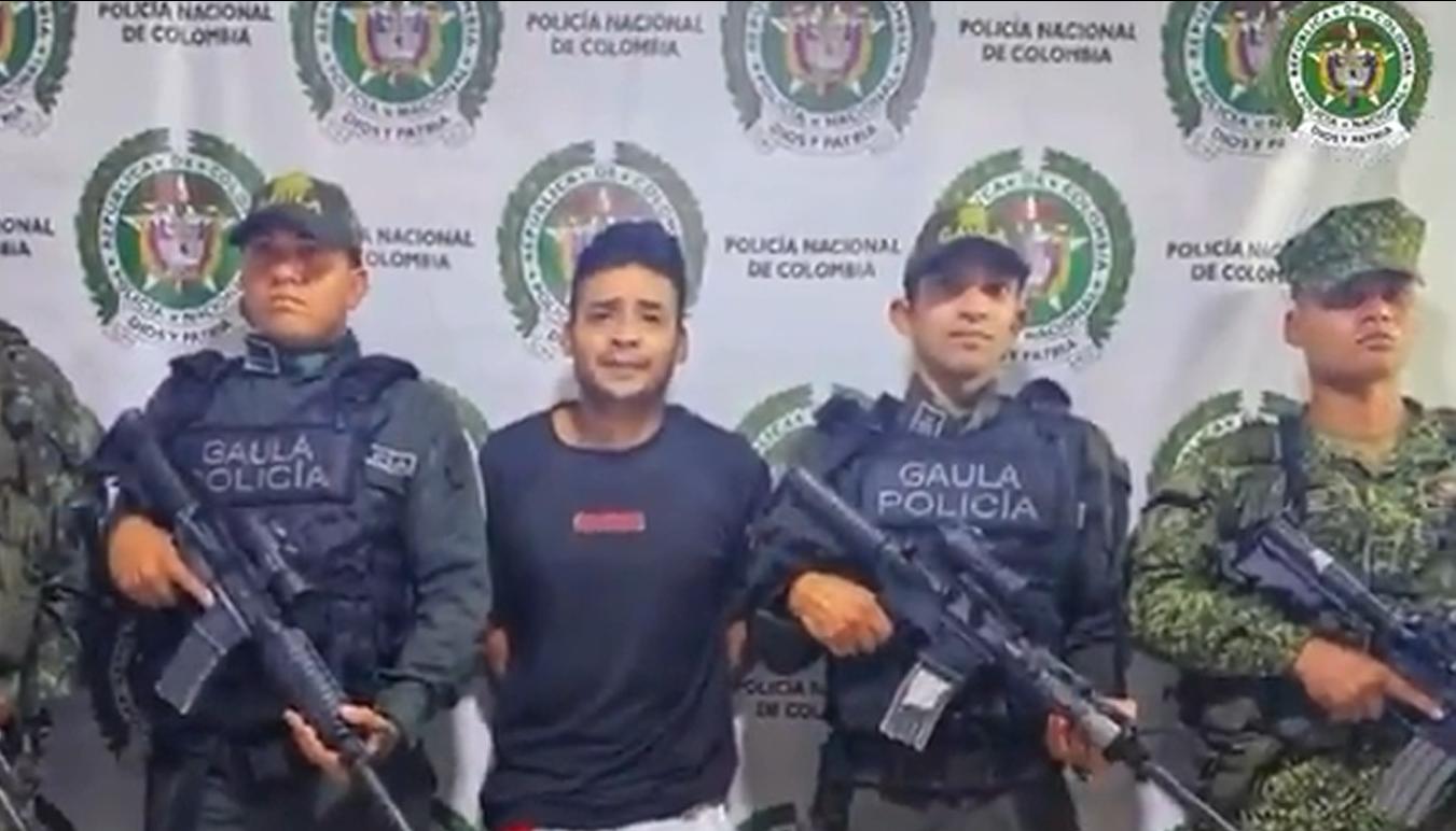 Capturado presunto cabecilla del 'Clan del Golfo'.