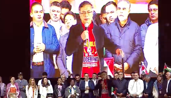 Gustavo Petro, Presidente de Colombia. 