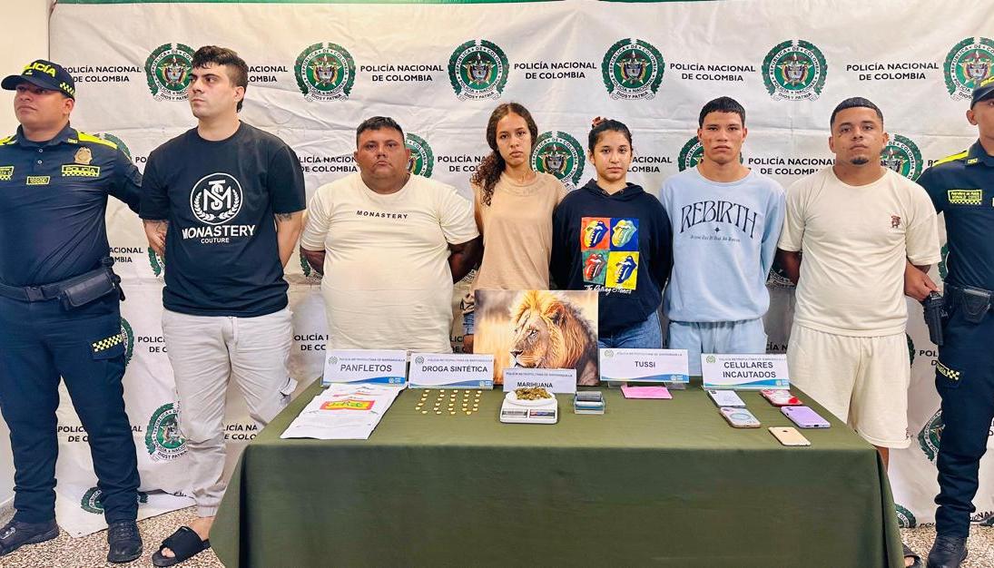 Las capturas fueron realizadas por la Policía Metropolitana. 
