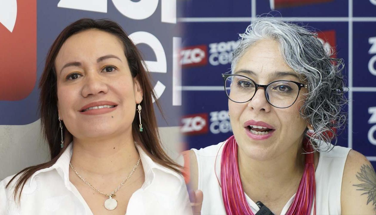 Carolina Corcho y María José Pizarro.