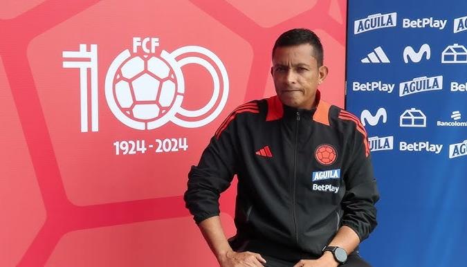 César Torres, director técnico de la selección Colombia Sub-20. 