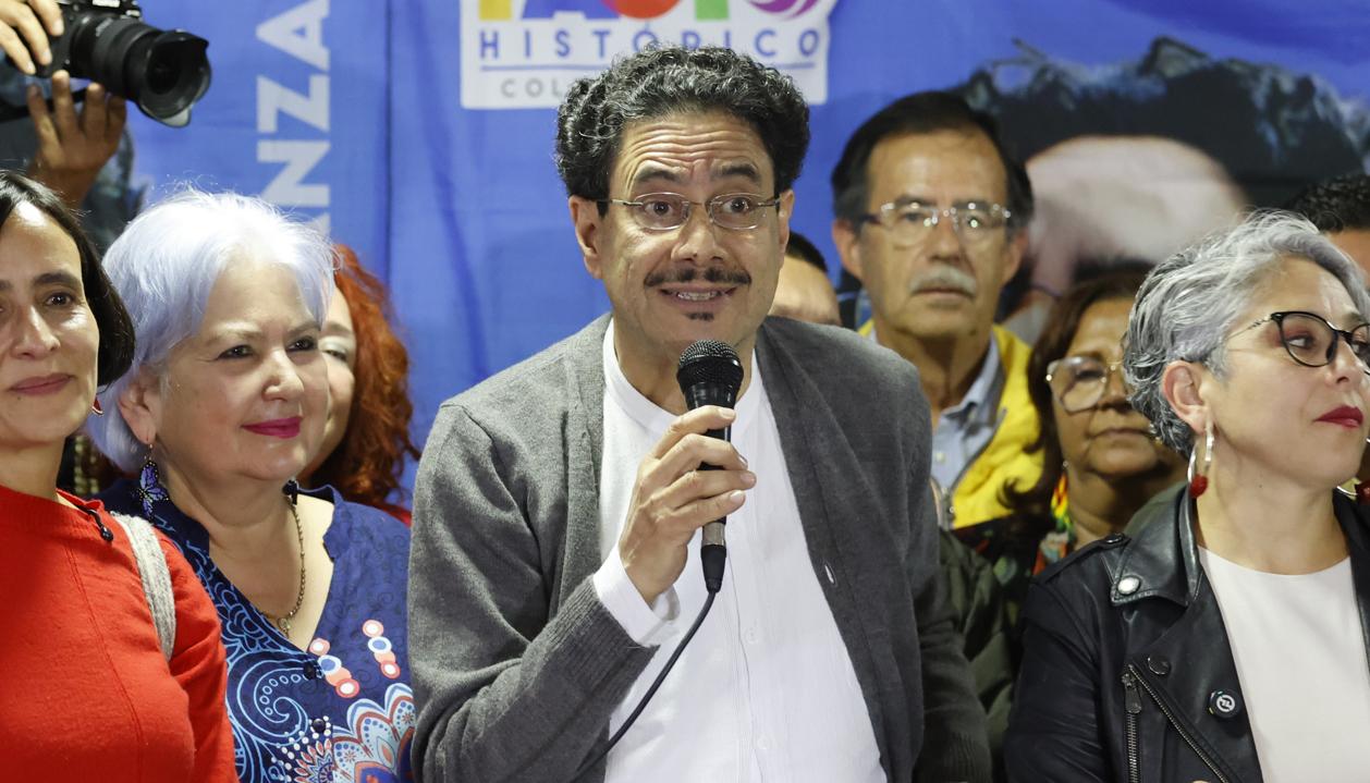 El precandidato del Pacto Histórico, Iván Cepeda.