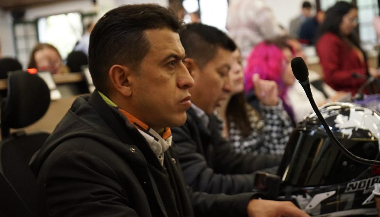 El concejal Edison Julián Forero Castelblanco, conocido como 'Fuchi'.