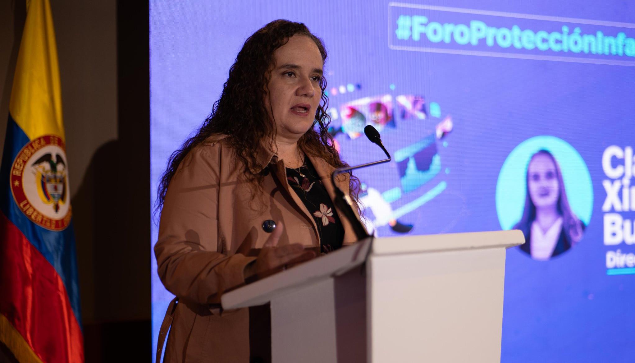 Claudia Ximena Bustamante, directora ejecutiva de la CRC.