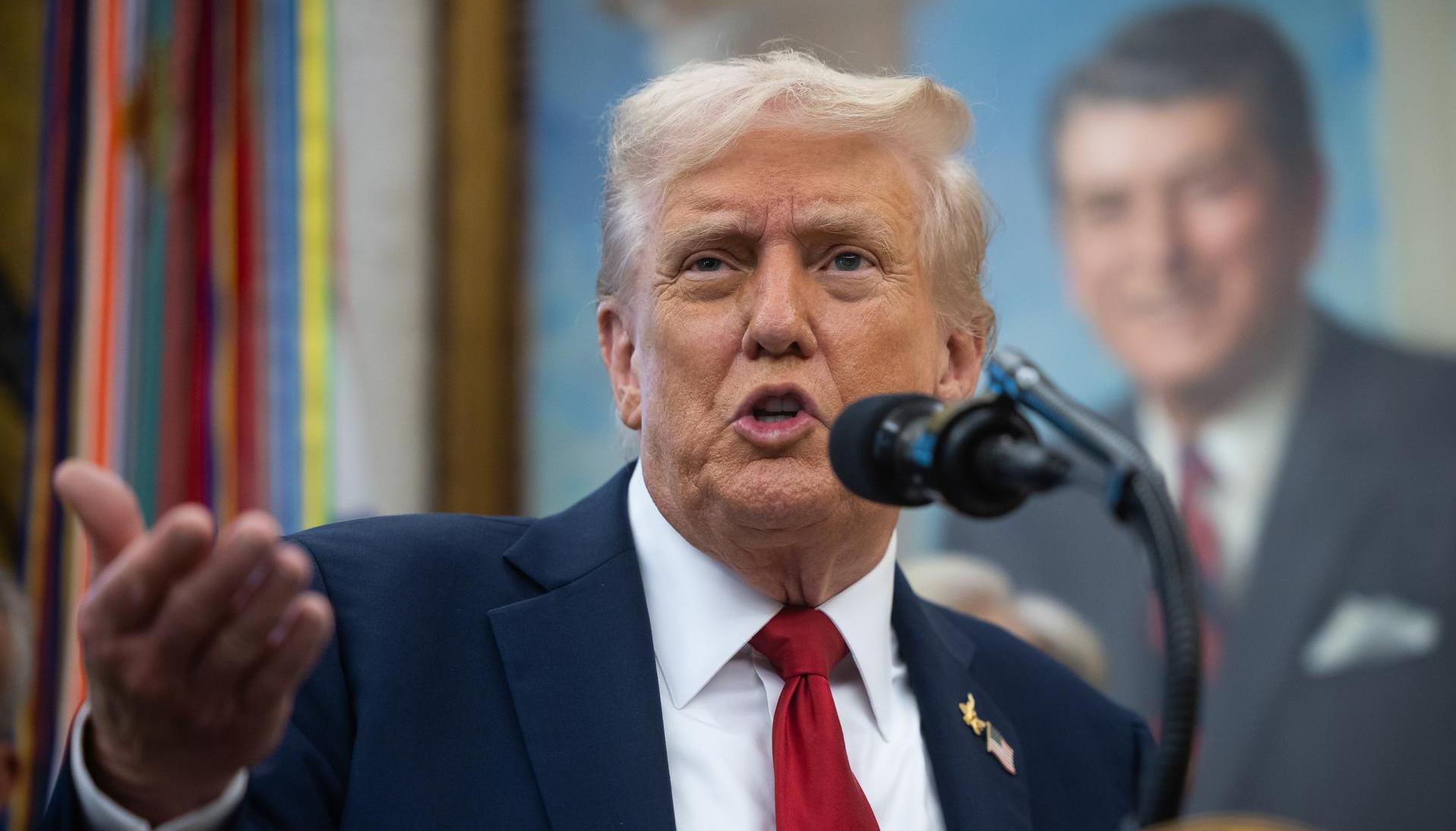 Donald Trump, presidente de Estados Unidos.