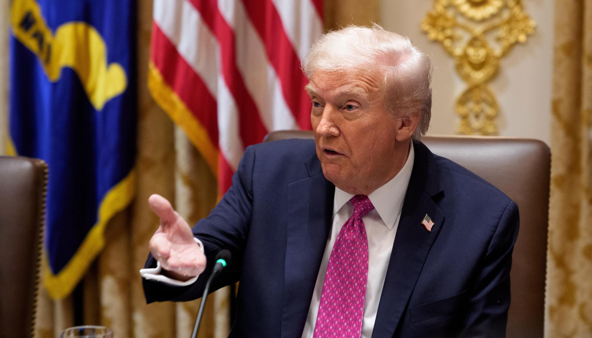 El Presidente de Estados Unidos, Donald Trump.