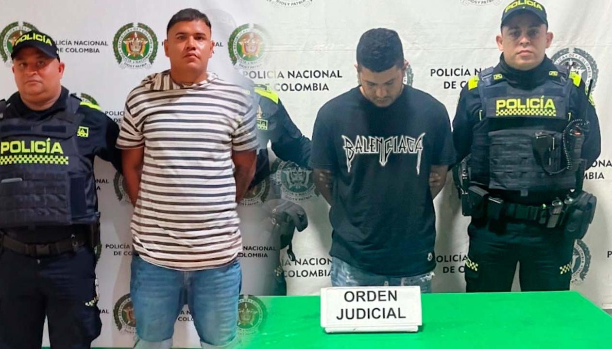 Juan Alberto Montiel López y Ronald Alberto Fontalvo Blanco.