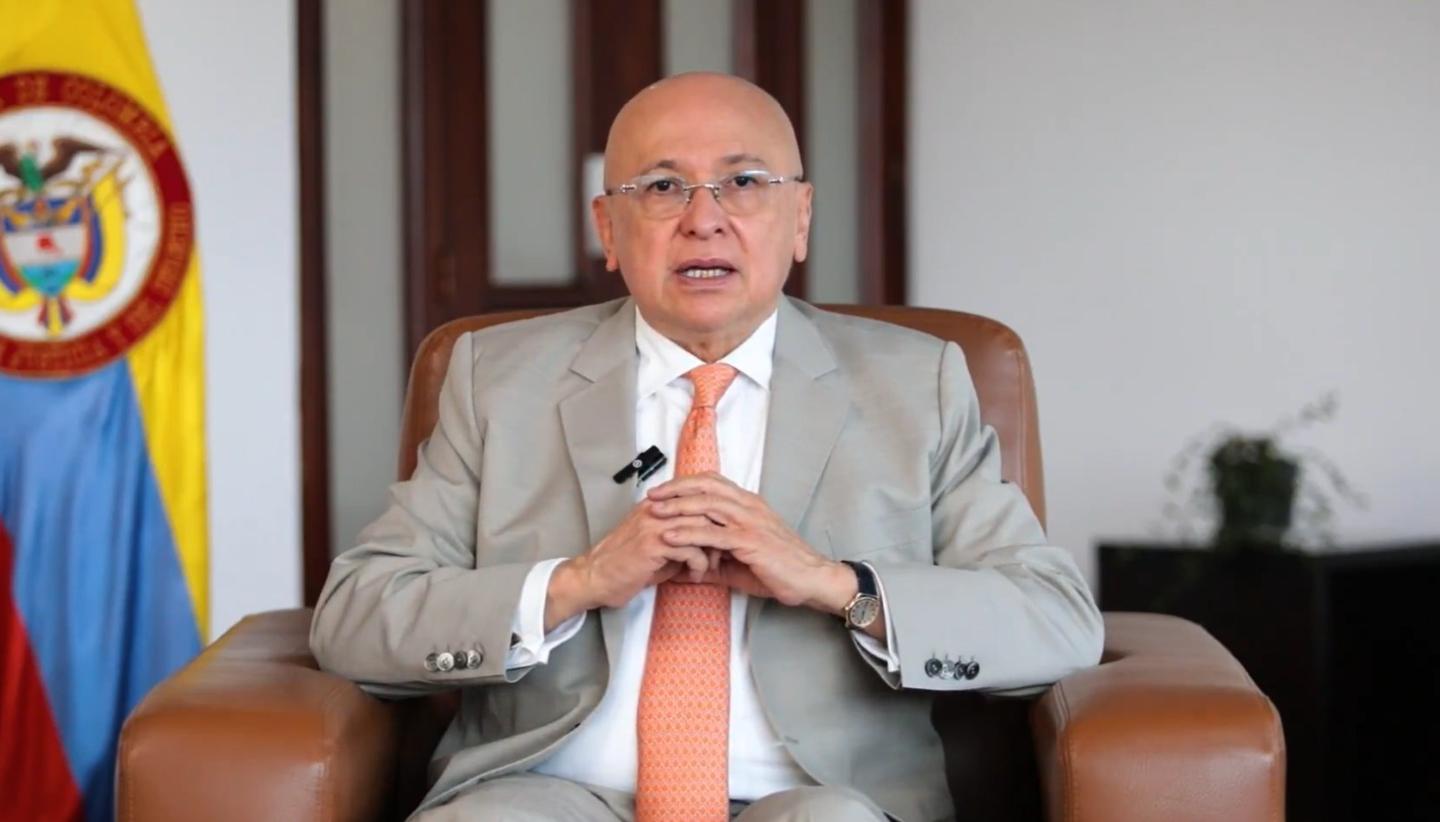 Eduardo Montealegre, ministro de Justicia.