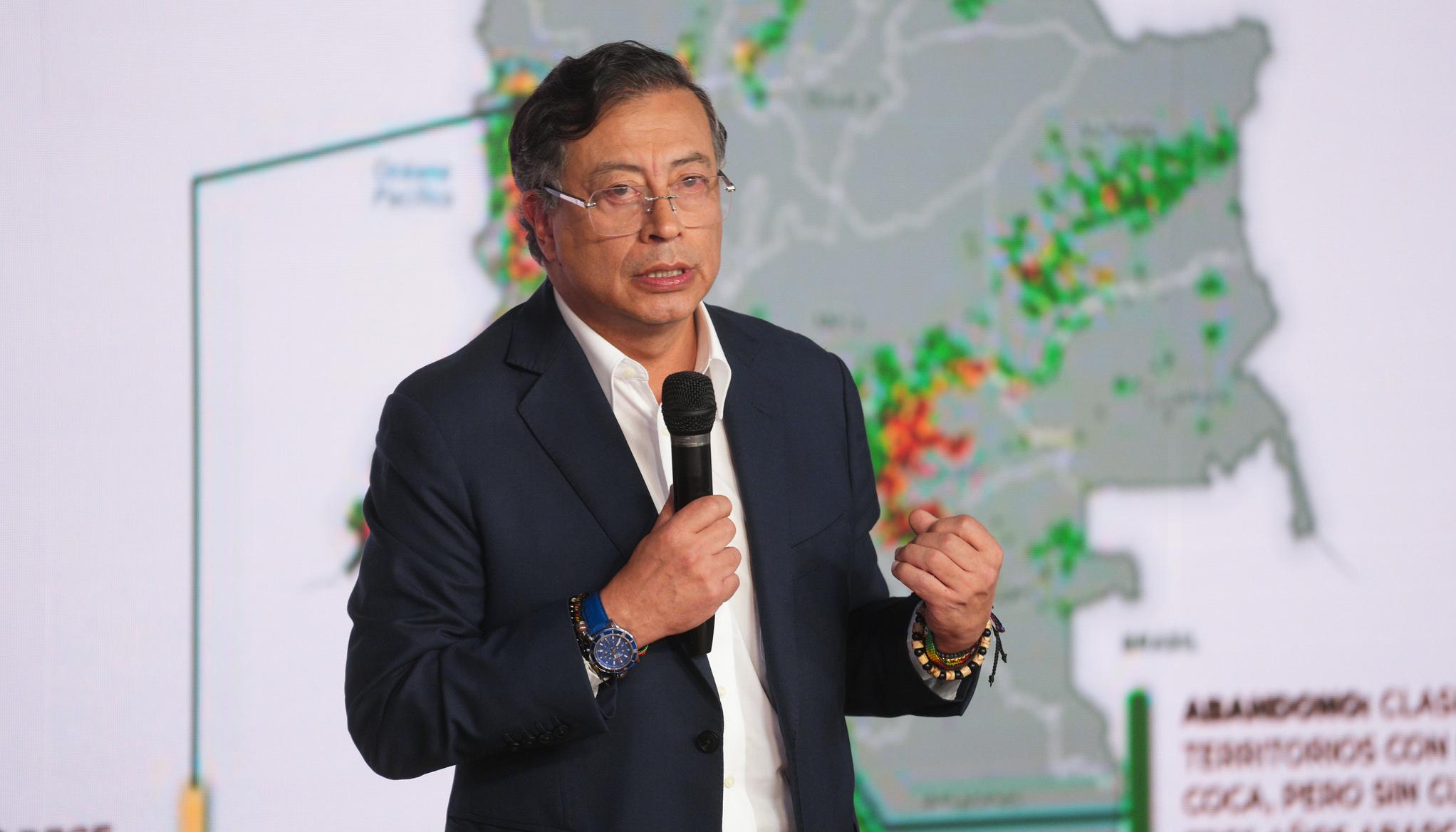 El Presidente Gustavo Petro.